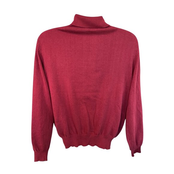 Duck Head Classic Burgundy Collared Sweater L Preppy Old Money Dark Academai - Picture 3 of 8